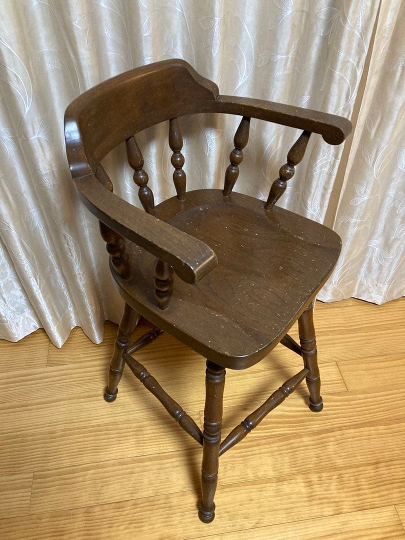 アームチェア ウィンザーチェア 回転チェア アンティーク レトロ 椅子飛騨