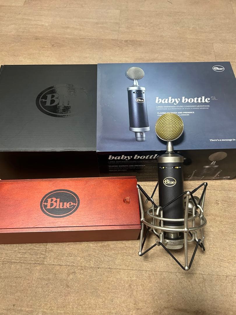 美品BLUE ( ブルー ) Baby Bottle SL コンデンサーマイク