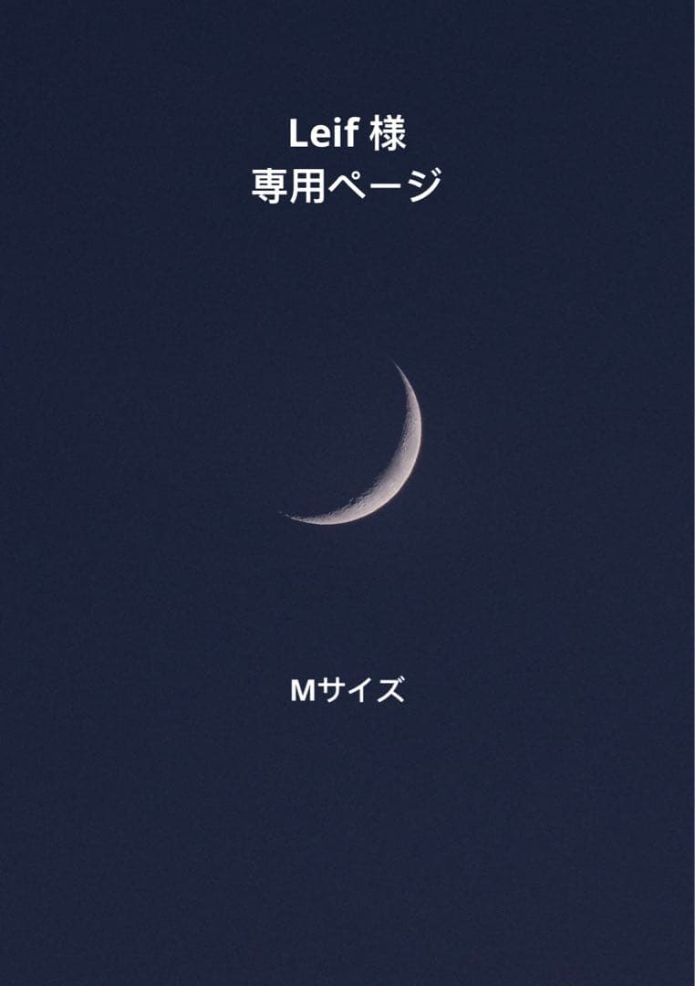 Leif 様専用ページ